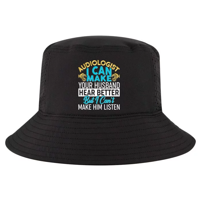 Funny Audiologist Cool Comfort Performance Bucket Hat