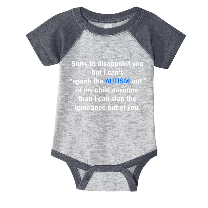 Funny Autism Quote Infant Baby Jersey Bodysuit