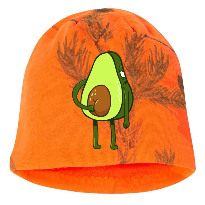 Funny Avocado Butt Kati - Camo Knit Beanie