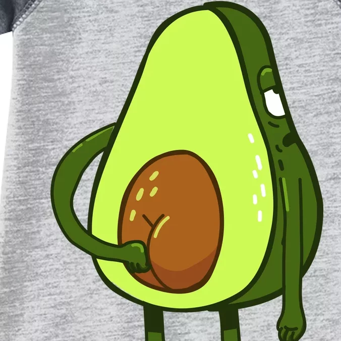 Funny Avocado Butt Infant Baby Jersey Bodysuit