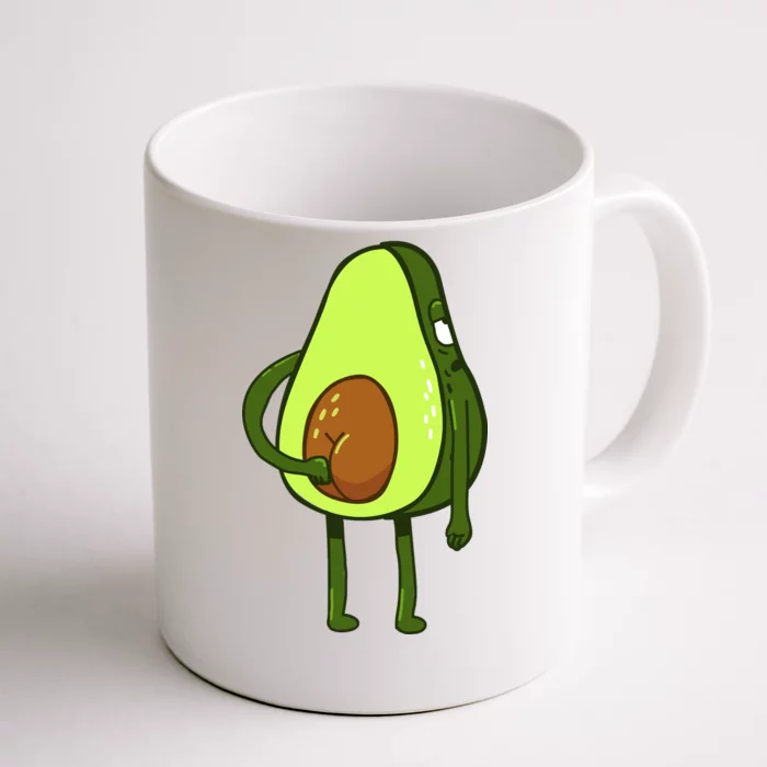 Avocado Tumbler 20 oz Travel Coffee Mug Avocado Print Skinny