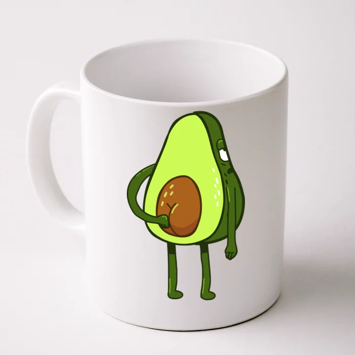 Avocado Tumbler 20 oz Travel Coffee Mug Avocado Print Skinny