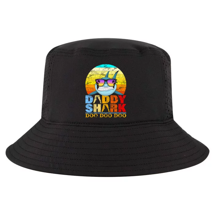 Funny Beach Daddy Shark Doo Cool Comfort Performance Bucket Hat