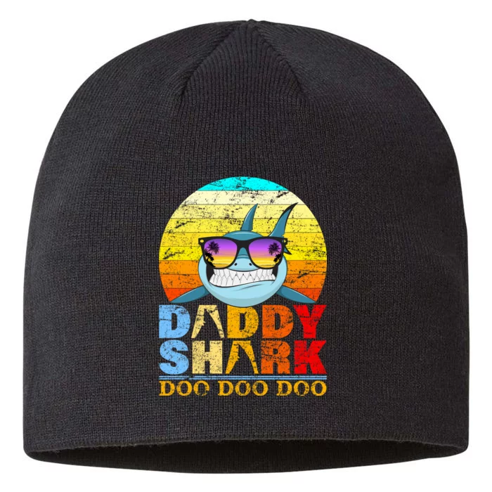 Funny Beach Daddy Shark Doo 8 1/2in Sustainable Knit Beanie