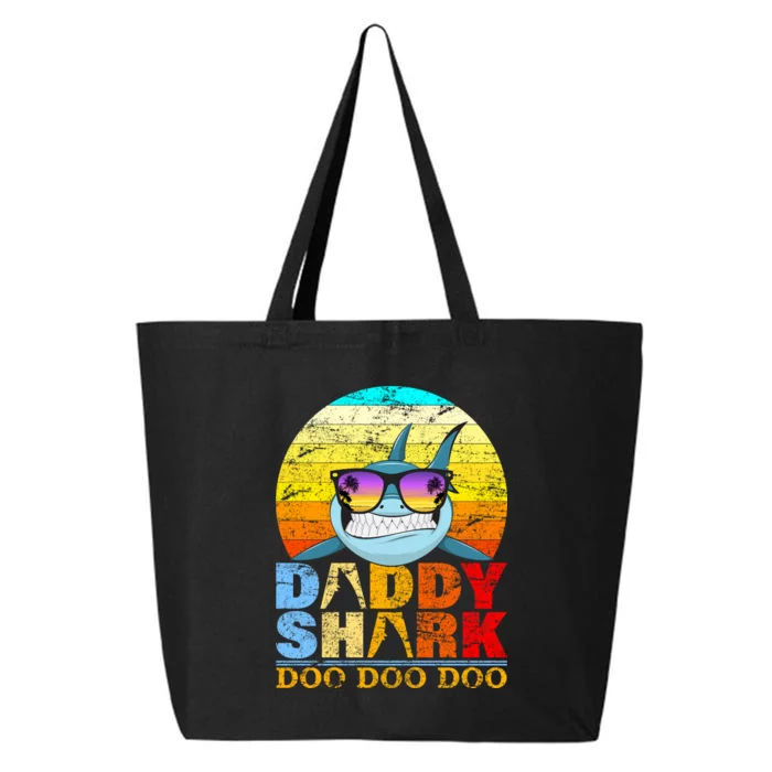 Funny Beach Daddy Shark Doo 25L Jumbo Tote