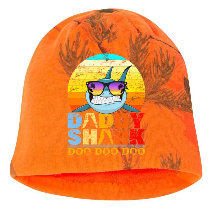 Funny Beach Daddy Shark Doo Kati - Camo Knit Beanie