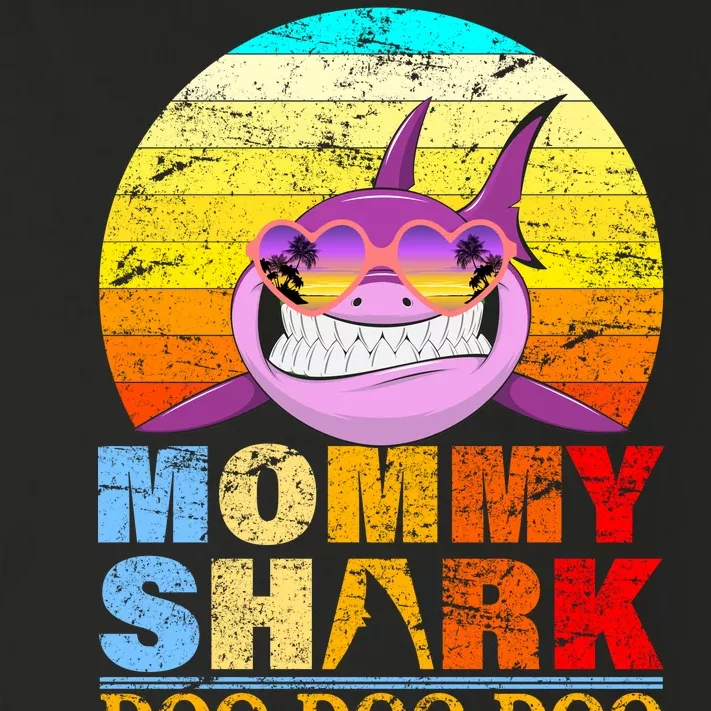 Funny Beach Mommy Shark Doo Toddler Long Sleeve Shirt