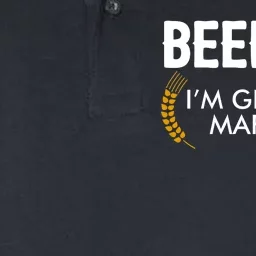 Funny Beer Me I'm Getting Married Softstyle Adult Sport Polo