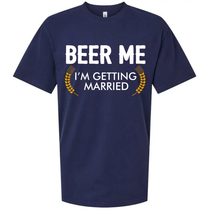 Funny Beer Me I'm Getting Married Sueded Cloud Jersey T-Shirt