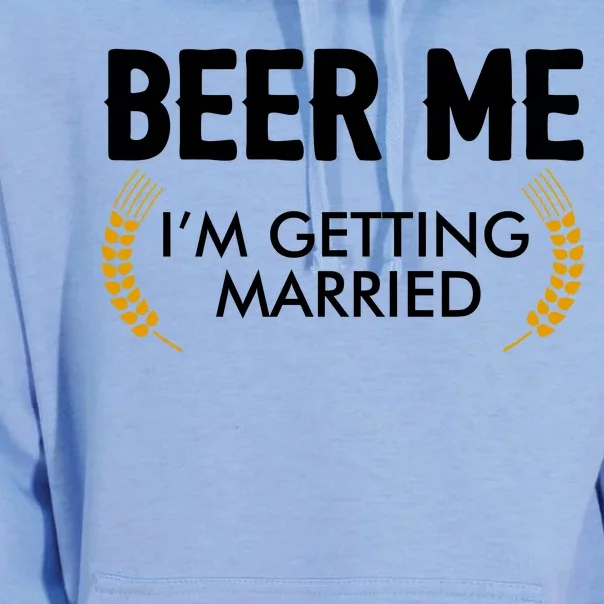 Funny Beer Me I'm Getting Married Unisex Surf Hoodie