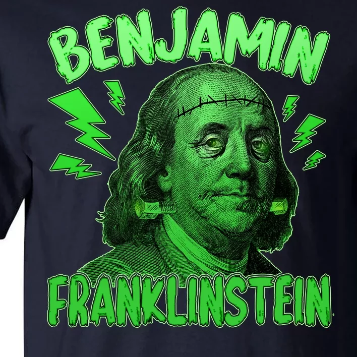 Funny Benjamin Franklinstein Tall T-Shirt