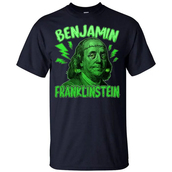 Funny Benjamin Franklinstein Tall T-Shirt