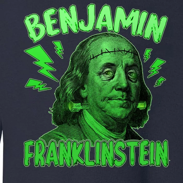 Funny Benjamin Franklinstein Toddler Sweatshirt