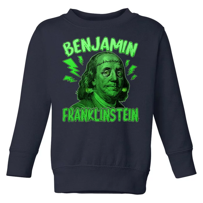 Funny Benjamin Franklinstein Toddler Sweatshirt