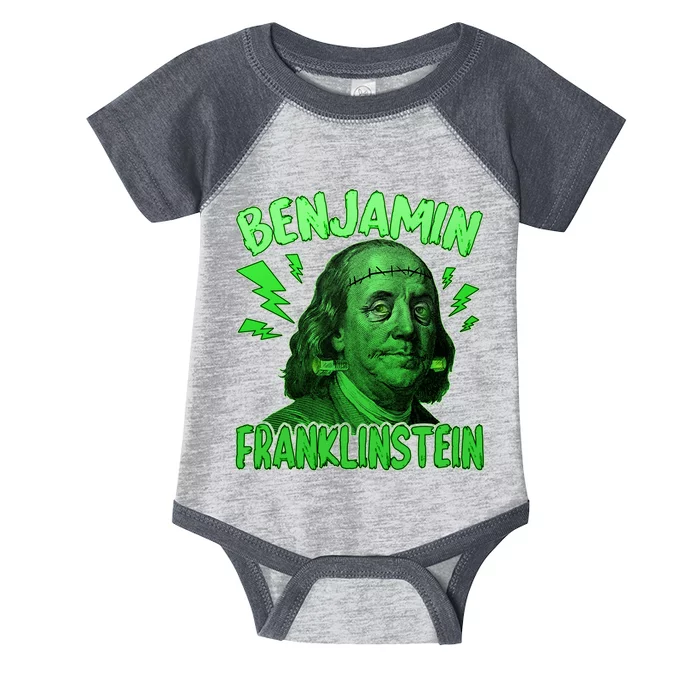 Funny Benjamin Franklinstein Infant Baby Jersey Bodysuit