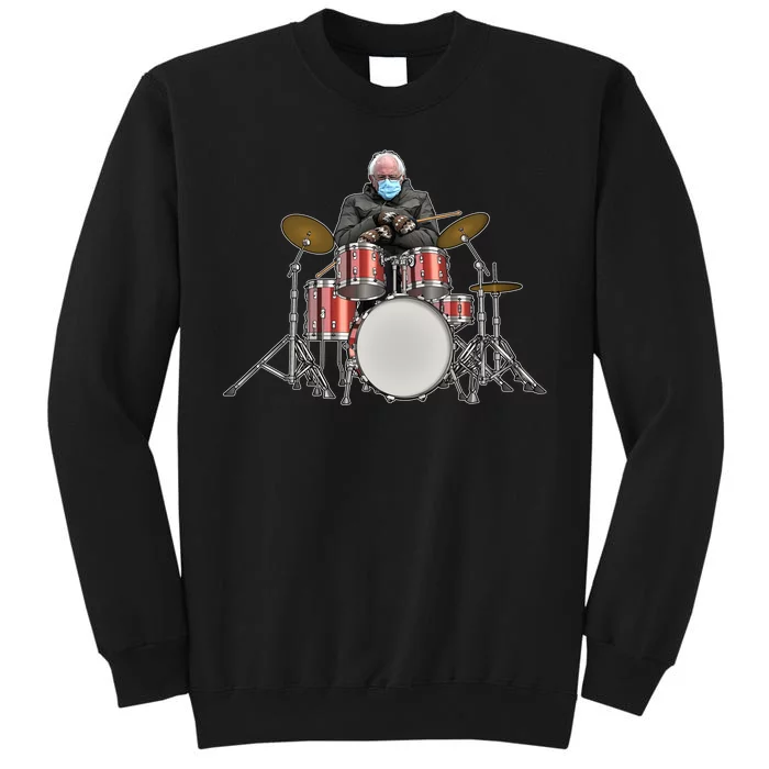 Funny Bernie Sanders Mittens Meme Drummer Sweatshirt