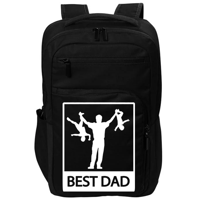 Funny Best Dad Impact Tech Backpack