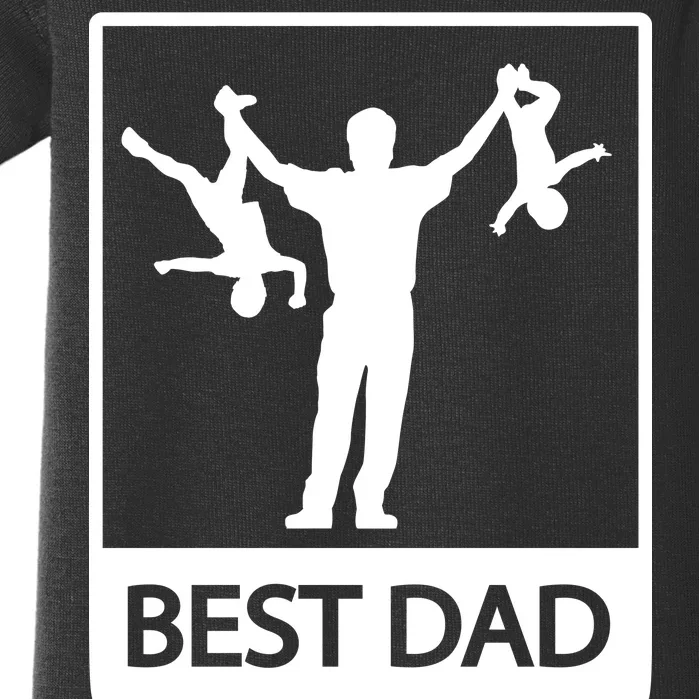 Funny Best Dad Baby Bodysuit