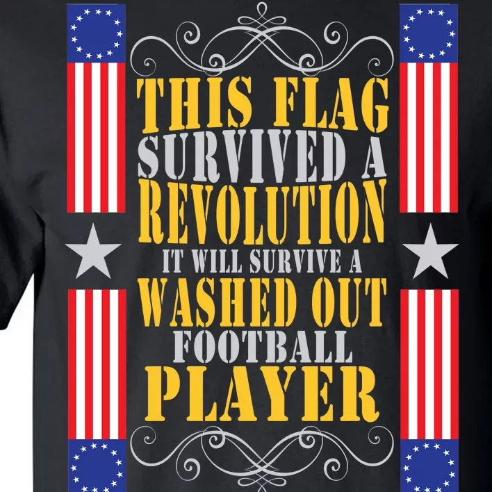 Funny Betty Ross Flag Survived The Revolution Tall T-Shirt