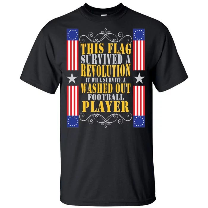 Funny Betty Ross Flag Survived The Revolution Tall T-Shirt