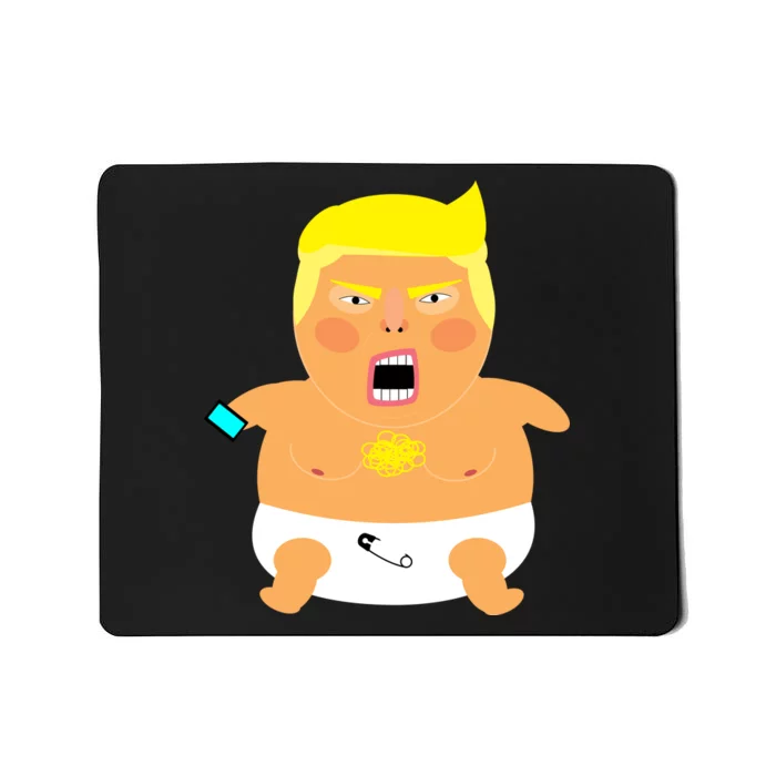 Funny Big Baby Trump Mousepad