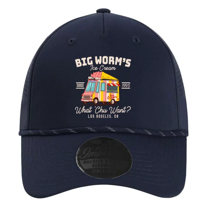 Funny Big Worm's Ice Cream What 'Chu Want Since 1995 Performance The Dyno Cap