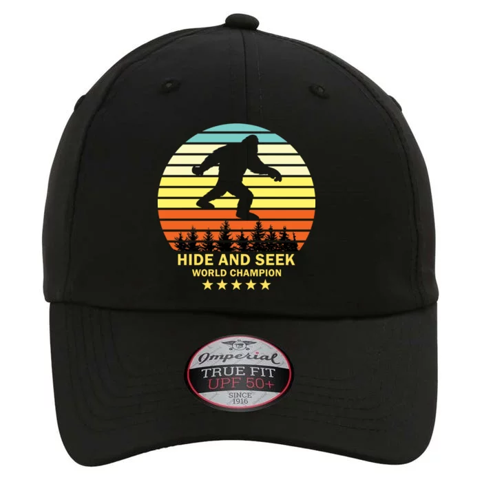 Funny Bigfoot Hide And Seek World Champion The Original Performance Cap