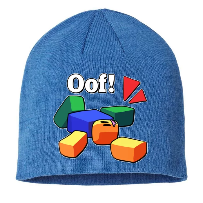 Funny Blox Noob Gamer Funny 8 1/2in Sustainable Knit Beanie