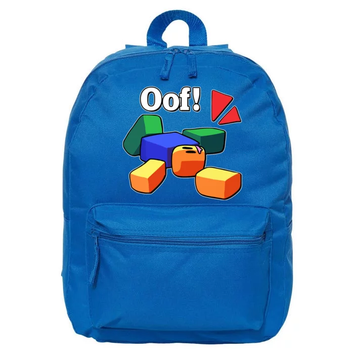 Funny Blox Noob Gamer Funny 16 in Basic Backpack