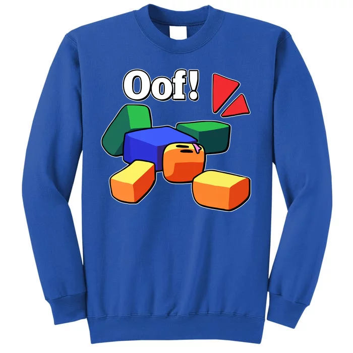 Funny Blox Noob Gamer Funny Tall Sweatshirt