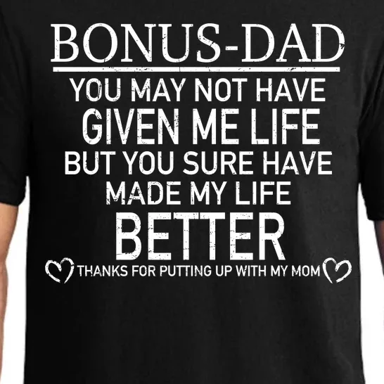 Funny Bonus-Dad Pajama Set