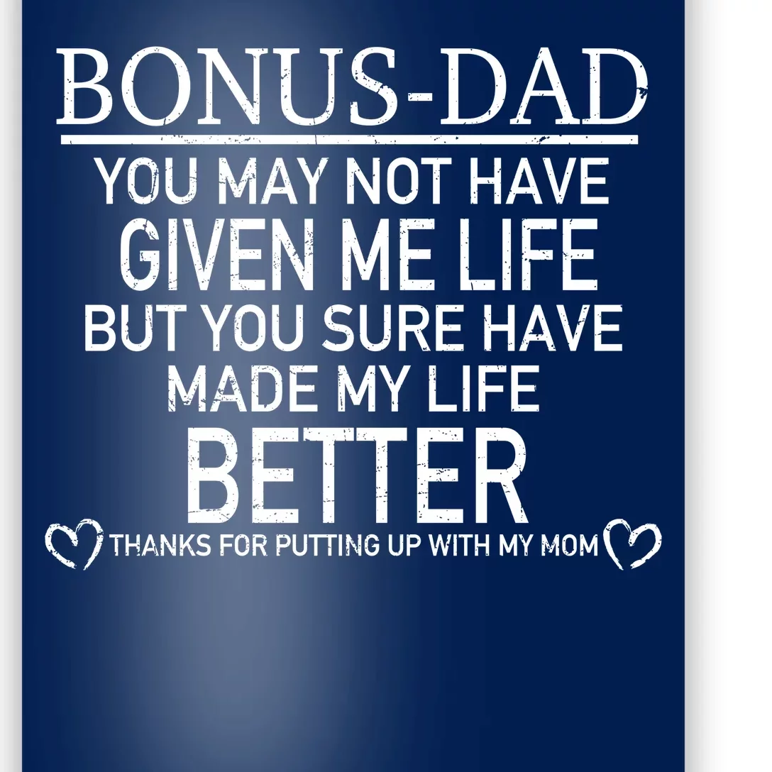 Funny Bonus-Dad Poster