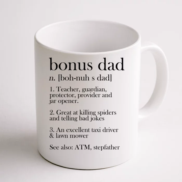 Funny Bonus Dad Definition Coffee Mug | Teeshirtpalace