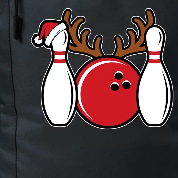 Funny Bowling Christmas Daily Commute Backpack