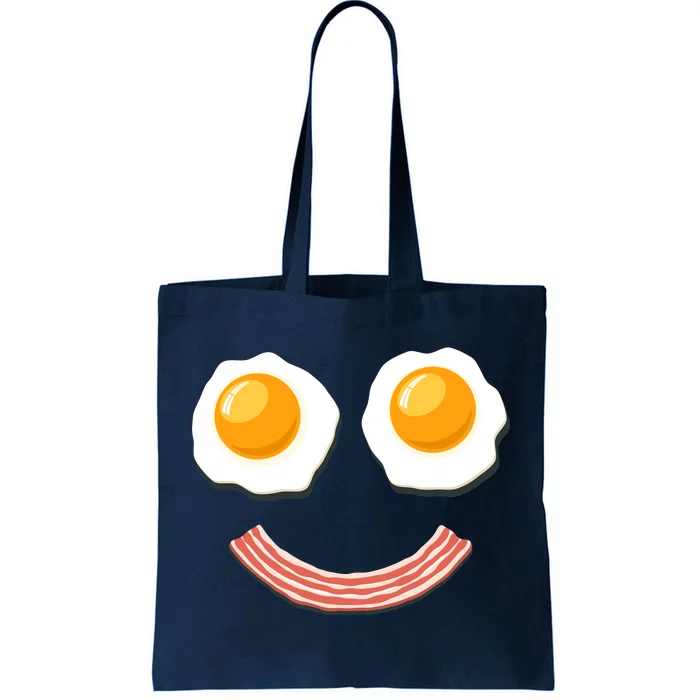 Funny Breakfast Bacon and Eggs Tote Bag