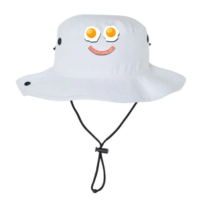 Funny Breakfast Bacon and Eggs Legacy Cool Fit Booney Bucket Hat