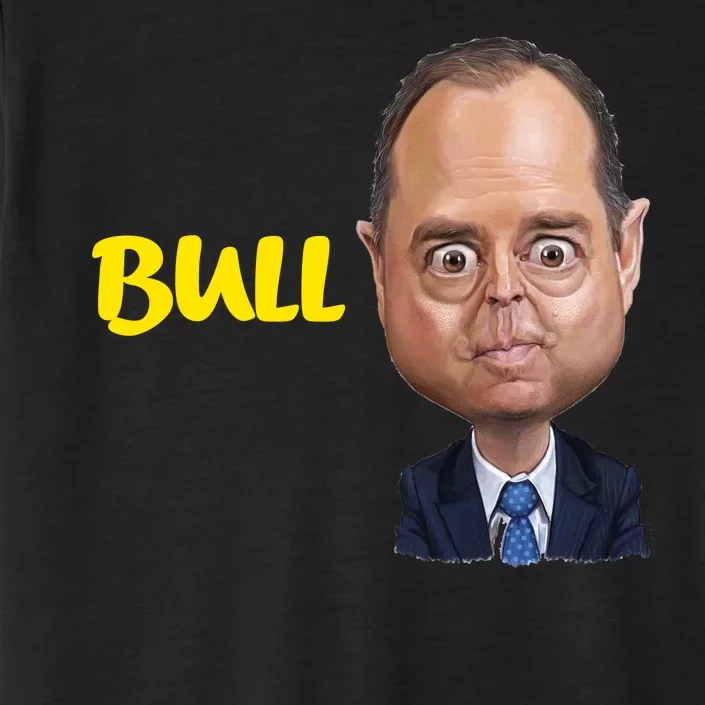 Funny Bull Schiff Meme Adam Schiff ChromaSoft Performance T-Shirt