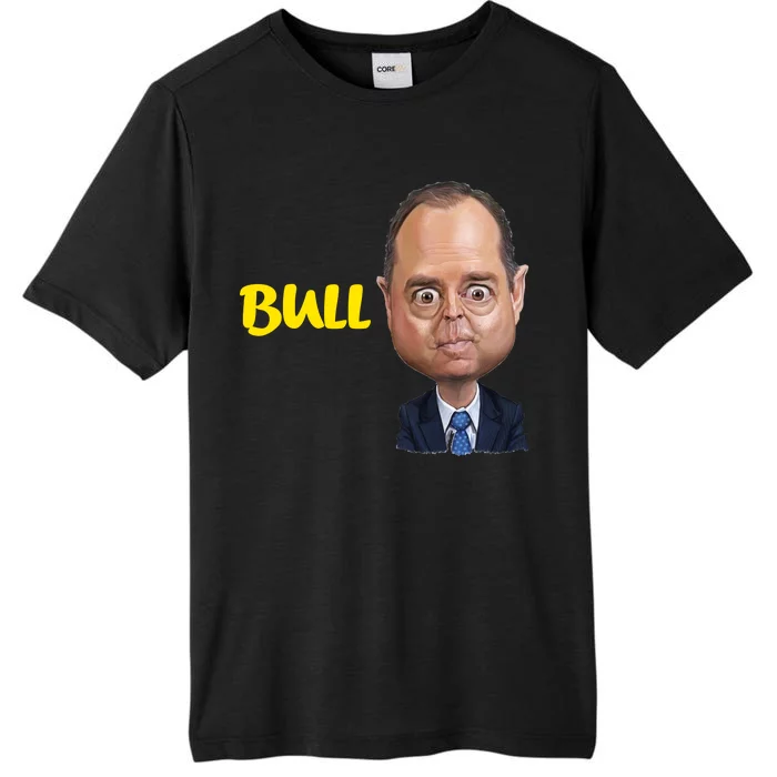 Funny Bull Schiff Meme Adam Schiff ChromaSoft Performance T-Shirt