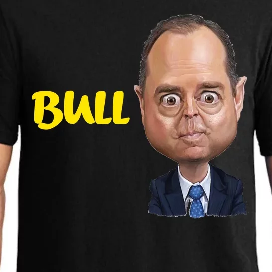 Funny Bull Schiff Meme Adam Schiff Pajama Set