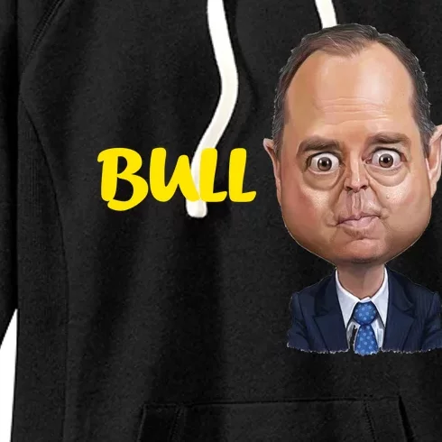 Funny Bull Schiff Meme Adam Schiff Women's Fleece Hoodie