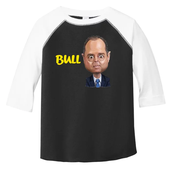 Funny Bull Schiff Meme Adam Schiff Toddler Fine Jersey T-Shirt