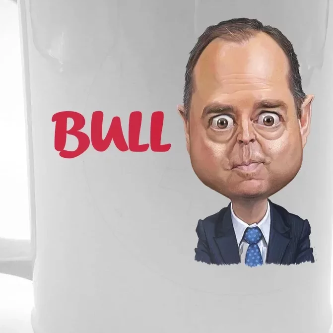 Funny Bull Schiff Meme Adam Schiff Front & Back Beer Stein