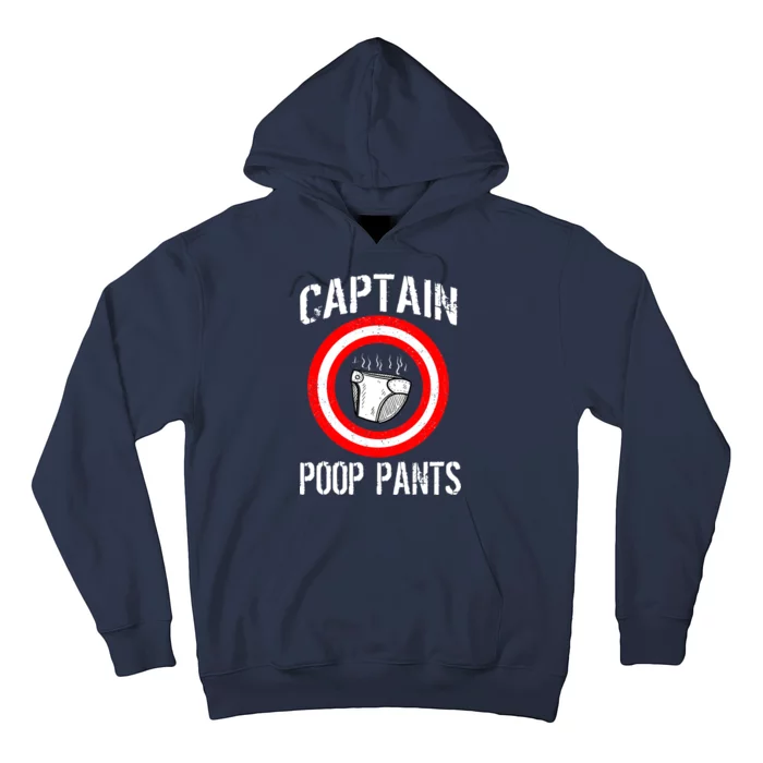 Funny Captain Poop Pants Hoodie