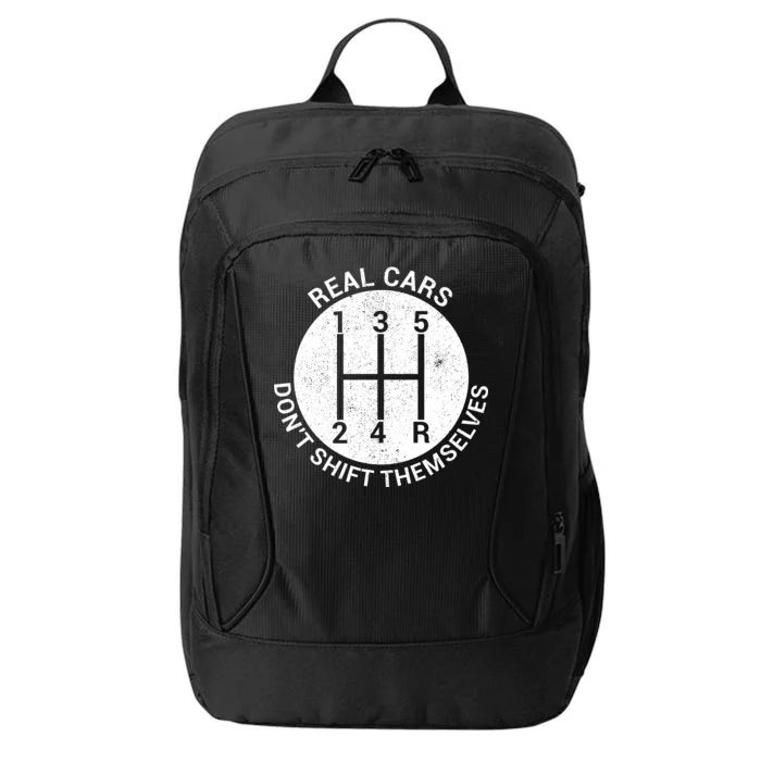 Funny Car Stick Shift City Backpack