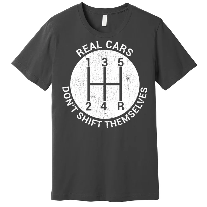 Funny Car Stick Shift Premium T-Shirt