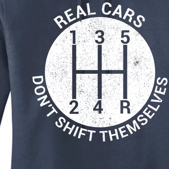 Funny Car Stick Shift Women's Pullover Hoodie