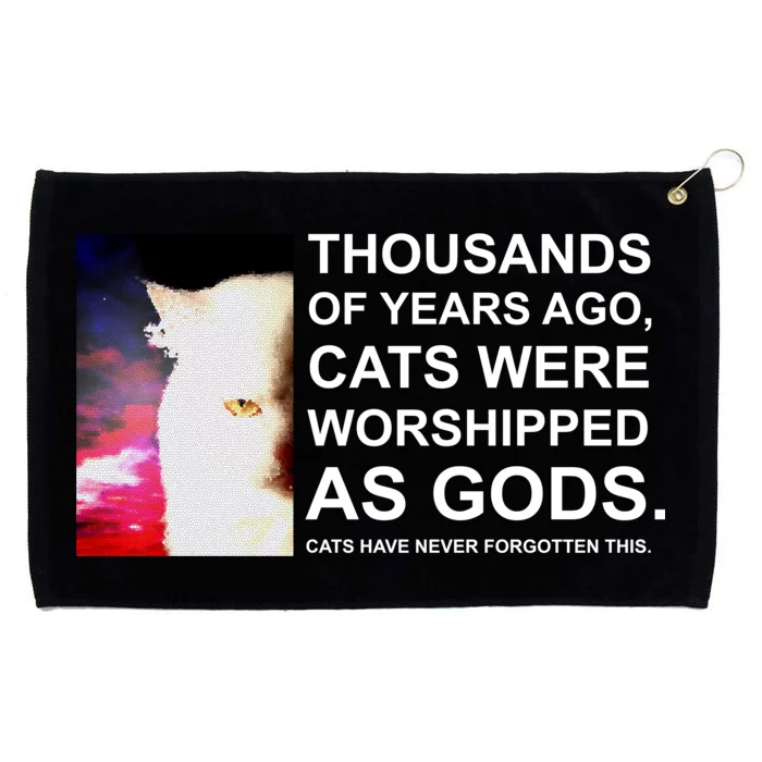 Funny Cat - Fluff You Fluffin Fluff Grommeted Golf Towel