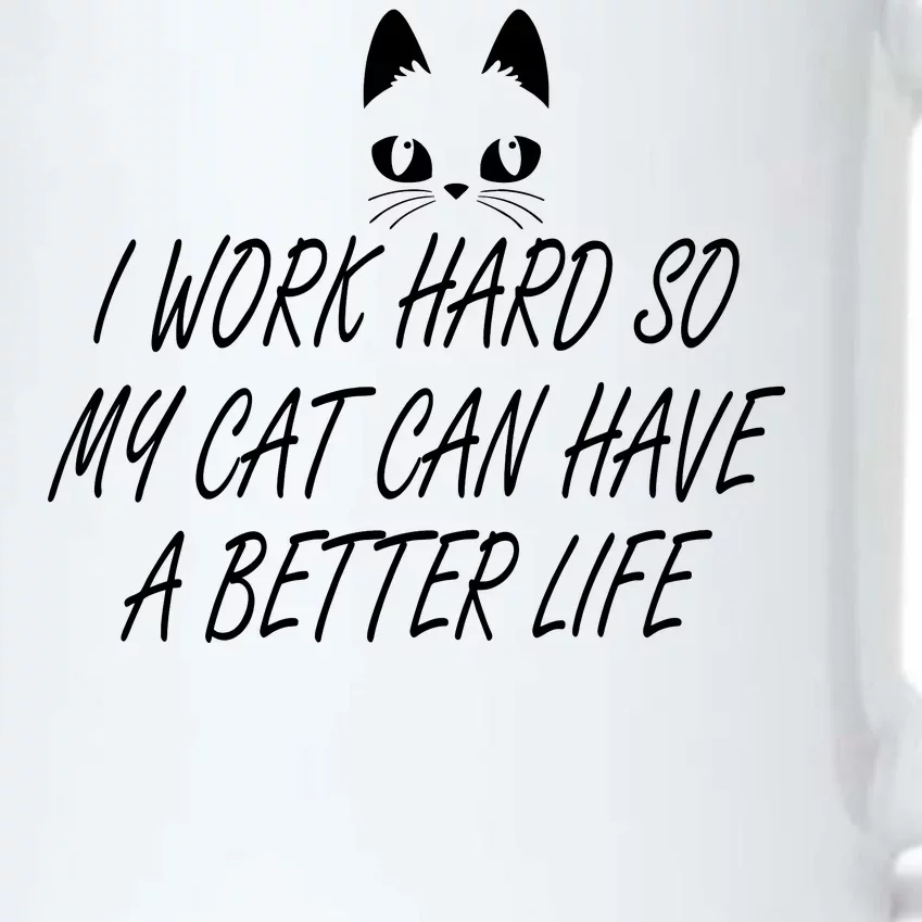 Funny Cat Meme Black Color Changing Mug