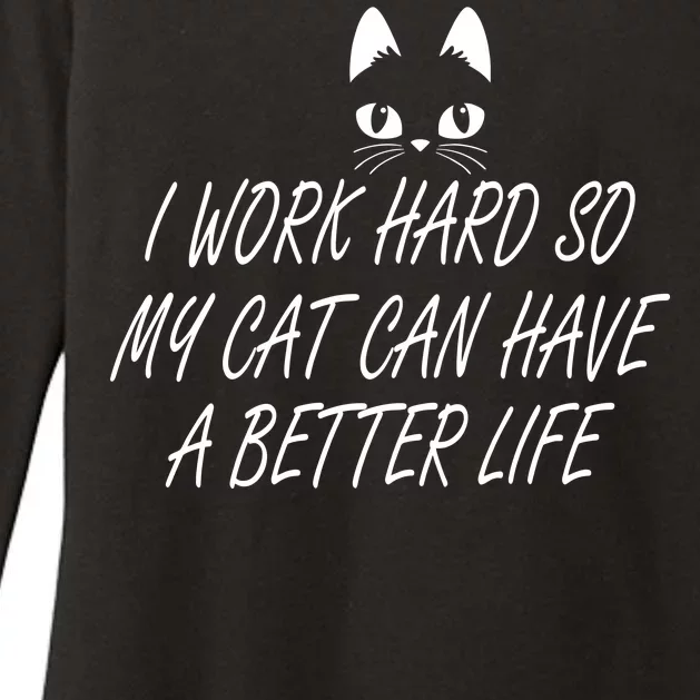 Funny Cat Meme Womens CVC Long Sleeve Shirt