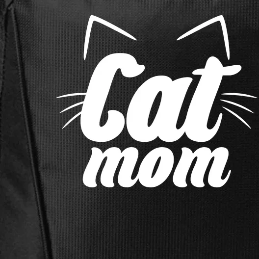 Funny Cat Mom  Cat Lover City Backpack